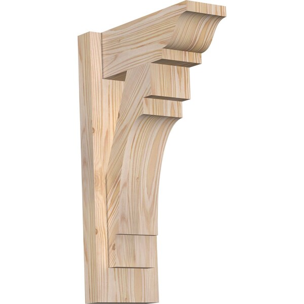 Ekena Millwork Merced Traditional Smooth Outlooker, Douglas Fir, 5 1/2"W x 12"D x 20"H OUT06X12X20MRC01SDF - main